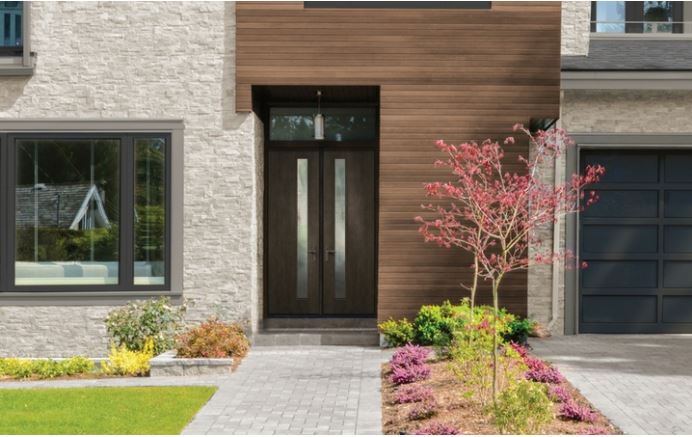 Home with Therma Tru Exterior Door