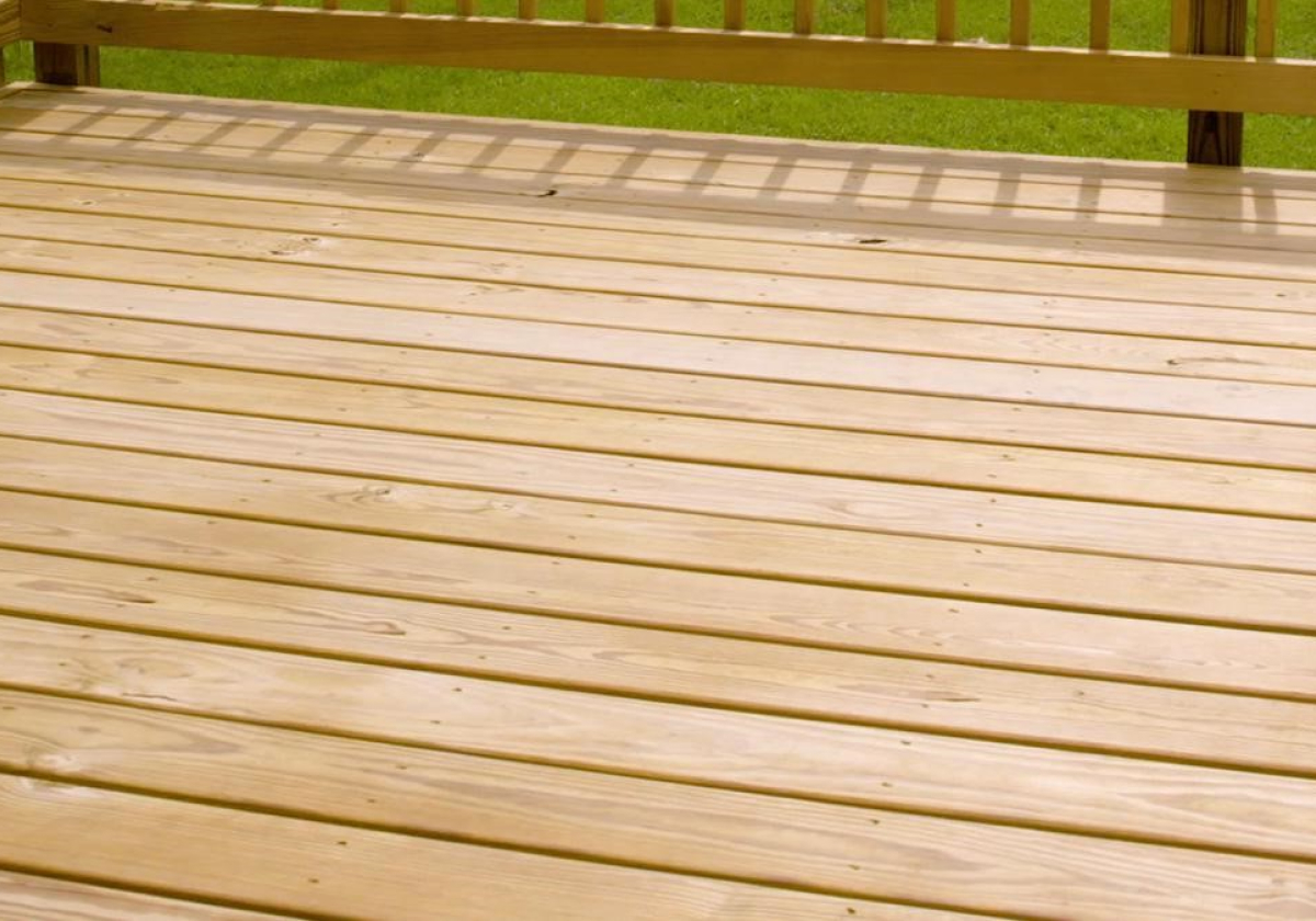 Treated Lumber Decking Materials